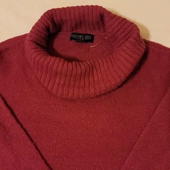 - Rachel zoy turtleneck sweater size large - Picture 2 of 11